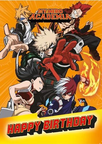 Danilo Promotions LTD Geburtstagskarte My Hero Academia