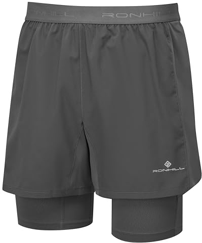 Ronhill Men's Men's Tech 5 Twin 2in1 Short Men's Tech 5 Twin Short