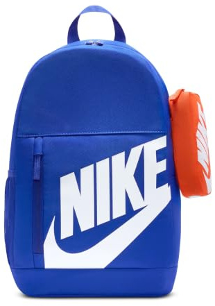 NIKE Kinder-Daybag Y NK ELMNTL BKPK SHOEBOX, Old Royal/Orange/White, One Size