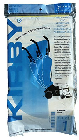 Kirby 19067903 Disposable Bag/Sty 1, 3pk, Paper, Brown