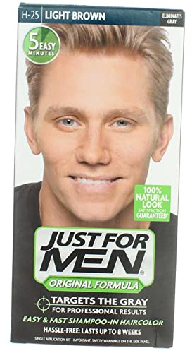 Just For Men Hair Color, Light Brown, 1 Ounce