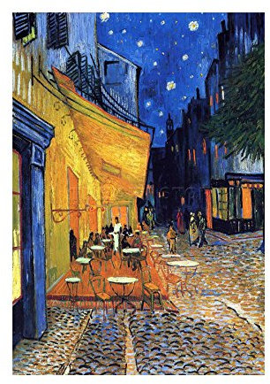 Wee Blue Coo Kunstdruck Vincent Van Gogh Cafe Terasse Place Du Forum Arles 1888 Old F 14