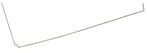 RESSORT DE PORTILLON FREEZER pour REFRIGERATEUR BRANDT - FL1E000A7