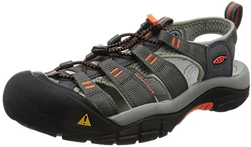 KEEN Herren Newport H2 Sandalen, Magnet/Nasturtium, 46 EU