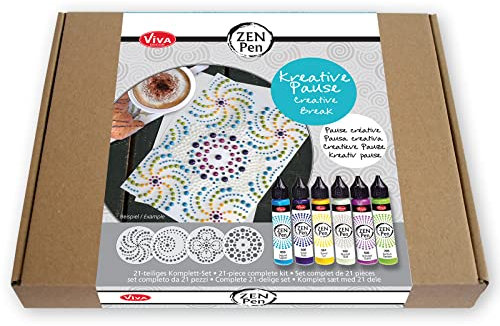 Viva Decor Zen Set von Bleistift Pause Creative 21 PC.