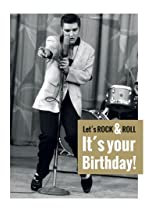 modern times Postkarte ELVIS RESLEY - Motiv: ELVIS PRESLEY LET´S ROCK & ROLL, Anlass: International Geburtstag, Künstler/Verlag 2018 ABG EPE IP LLC elvis.com, Größe: A6