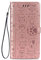 Fertuo Cover per iPhone SE 2022/2020, Custodia Portafoglio a Libro in Pelle Flip Cover con Porta Carte, Chiusura Magnetica [Disegni di Gatto Cane] Case Antiurto per Apple iPhone 8/7, Oro Rosa