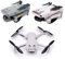 DJFEI Schutzfolie Aufkleber für DJI NEO/Mini 4K/Air 3/Air 2/Mini 2 Drohne, 2 Sets Stickers Kit Shark Aufkleber Haifisch Decals für DJI Mavic Air 2/ Mini 2, mit Akku Nummer Aufkleber