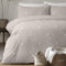 Appletree Salcombe Dot Garden Bettbezug-Set, Baumwolle, Leinen/Weiß, Single, W135cm x L200cm (Duvet Cover), W50cm x L75cm (Pillow Case)