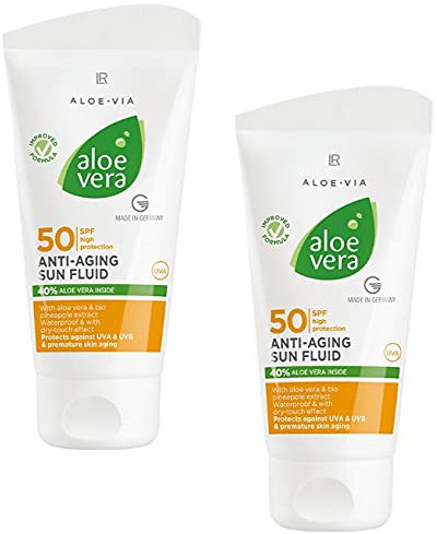 LR Aloe Vera Anti-Aging Sonnenfluid LSF 50 (2 x Anti Age)