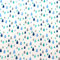 MAGAM-Stoffe Tier Drops Baumwollstoff Kinder Oeko-Tex Meterware Coupon (Stück: 50x160cm blau)