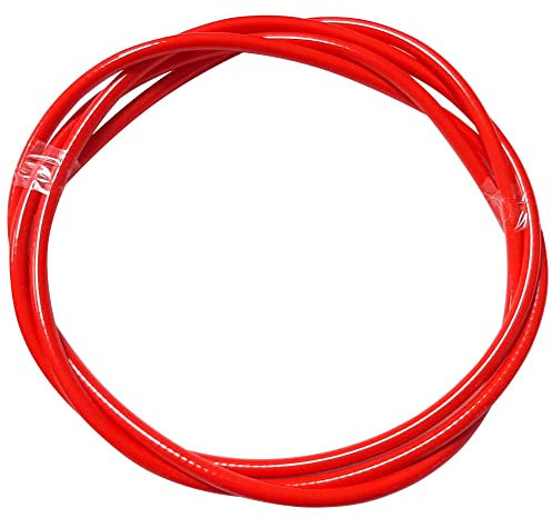 cyclingcolors Gaine Frein Embrayage gaz 7mm 2m cyclomoteur Moto mobylette Scooter Quad pocketbike (Rouge)