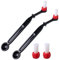 CGJIANG 2 Pcs Coffee Brush With 2 Replaceable Heads - Machine Cleaning Nylon Anti-Scalding Stiff Brush for Home and Office