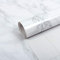 Klebefolie Möbel 60 x 500 cm Möbelfolie Selbstklebend Wasserdicht Klebefolie Marmor PVC Möbelfolie zum Kleben 60cm x 5m Küchenfolie Wand Dekofolie für Möbel Weiß