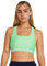 Under Armour Damen Crossback Mid Impact Sport-BH, (350) Matrix Green/Matrix Green/White, Large