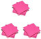 LE NAPPAGE ARTS DE LA TABLE Airlaid-Servietten, 40 x 40 cm, Fuchsia, 25 Stück (71462) (Packung mit 3)