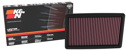 K&N Tauschluftfilter passgenau | kompatibel mit Honda Civic 2.0 Type R 2022- (33-5139)
