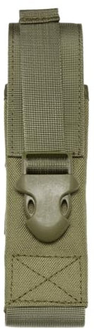 DONGKER Custodia per Torcia Molle,Fondina per Bastone Impermeabile con Fibbia Fodero per Torce da Cintura per Campeggio Caccia All'aperto