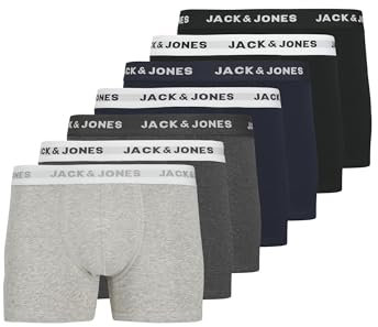 JACK & JONES Trunks 7-Pack Trunks Light Grey Melange XXL Light Grey Melange XXL