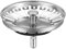 HUAERSICO Colador Fregadero 84mm,Universal Colador Tapón Desagüe Fregadero,Colador Tapón Desagüe Fregadero Cocina,Juntas Adicionales,para Blanco Franke Pieza De Recambio