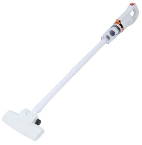 Aspirapolvere Senza Fili, Potenza di Aspirazione 8500Pa Batteria Al Litio 120W 2000mAh Tazza per la Polvere da 600ml Aspirapolvere Senza Fili per Pavimento di Casa (WHITE)