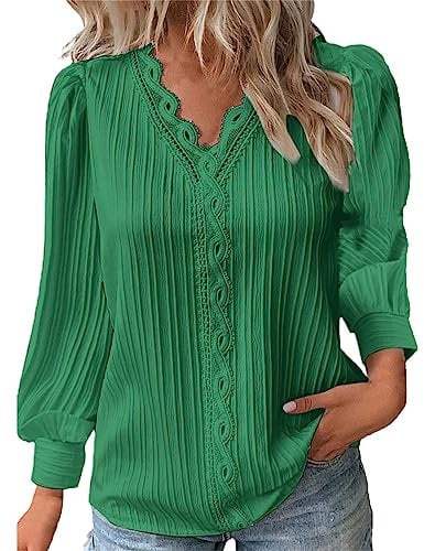 My Orders Long Sleeve Tops Women Green