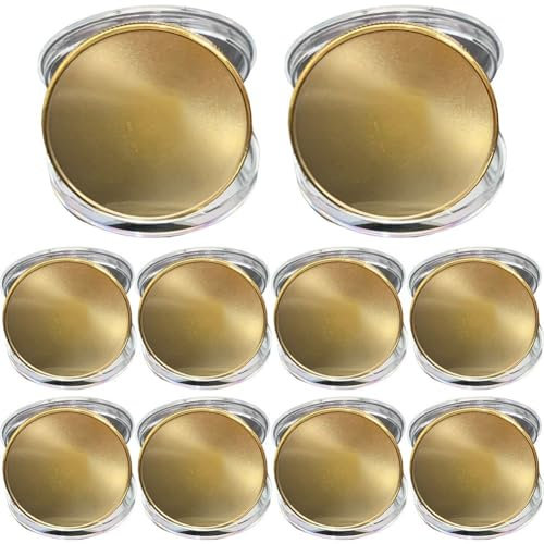 Vobumix Graviertes Blankomaterial, Gedenkmünze, Medaillon, Blanko-Challenge-münzen, Metallprägung, Blankomünze, Eisenscheiben Für DIY-Geschenk