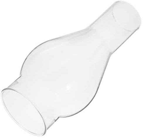 ANDRESLAD Öllampe Ersatzglas Winddichter Lampenschirm Für Kerosinlampen Vintage Glaszylinder Für Öllampe 35mm Durchmesser Ideal Für Notbeleuchtung Und Camping