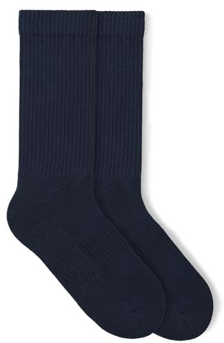 von Jungfeld - Classic Tennissocken für Damen & Herren Gr. 35-46 - Hochwertige Socken aus Bio-Baumwolle in verschiedenen Farben