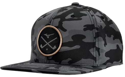 Mizuno Standard Crossed Clubs Snapback Hut, Camo Copper