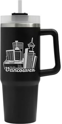 Vancouver Canada British Columbia BC Big Tumbler, Vancouver Canada British Columbia BC Tasse, Isolierflasche, große Tasse