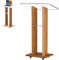 Afitdon Acryl Holz Podium, Transparent Acryl Rednerpult mit Speicher Regal, Kirche Kanzel mit Verdickt Breiter Leseplattform, Stabilität Podium Ständer for Kirche, Vortrag, Klassenzimmer(60x48x116cm)