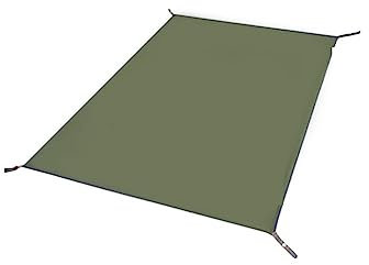 Camping Matte Camping Tarp Multifunktionales Zelt Bodenplatte Ultraleicht Langlebige Strand Picknick-Matte Multifunktionale Überdachung Shade Sail Comfortable (Army Green 210X210 Cm), POFZLONC