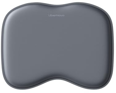 LiberNovo Büro-Fußmatte für LiberNovo Büro-Fußstütze 20 mm PU-Leder Schwarz