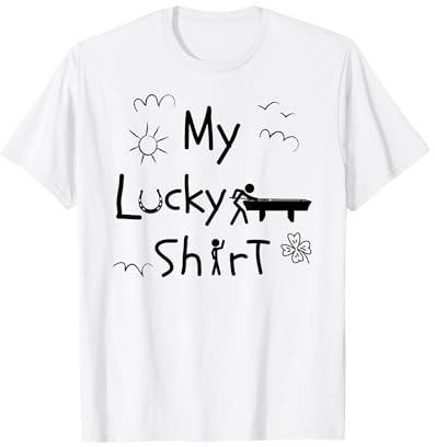 Billard Spiel Billardtisch lustiges Snooker Pool Billard T-Shirt
