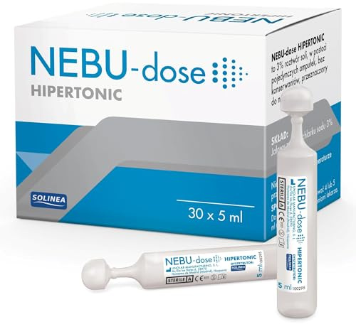 Kochsalzlösung 3 Prozent 3% NaCl Inhalationslösung Hypertone - 30 x5 ml Zum Inhalieren, Inhalierlösung Für Vernebler & Inhalator,