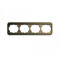Busch-Jaeger 1724-21 Abdeckrahmen 4fach Rahmen bronze 1724-21