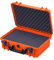 Waterproof Large Protective Hard Camera Case with Foam - IP67 Rated Dustproof Outdoor Protection for GoPro HERO2 HERO3, DSLR, SLR, Lenses and Accessories (Orange)