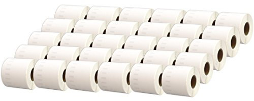 30 Rollen 99019 S0722480 59mm x 190mm Ordner-Etiketten kompatibel für LabelWriter 4XL 450 400 330 320 310 Twin Turbo Duo Seiko SLP 450 400 240 220 200 120 100 Pro Plus (110 Etiketten pro Rolle)