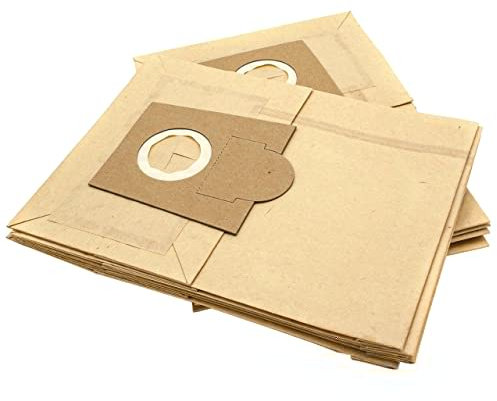 vhbw 10x sacchetto compatibile con Bosch BBS 7000-7999 Compacta, 7000-7999 Casa aspirapolvere- carta, 25cm x 19cm
