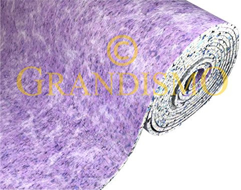 Grandismo® 12mm Thick - Carpet Underlay/Underlayment - PU Foam - Acoustic & Sound Reduction - Thermal Insulation - Flooring/Floors