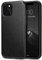 TENDLIN Kompatibel mit iPhone 11 Pro Max Hülle Leder Schutzhülle und TPU Hybrid Handyhülle (Schwarz)