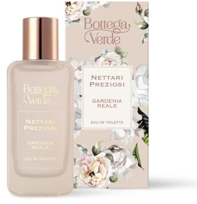 Bottega Verde - Gardenia Reale, Eau de Toilette, 50 ml, Profumo Donna dalla Fragranza Floreale e Elegante