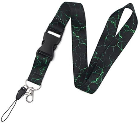 Porte-clés, corde pour téléphone portable, cordon tour de cou pour carte d'identité, cordon de serrage, cordon de suspension, design pratique et durable