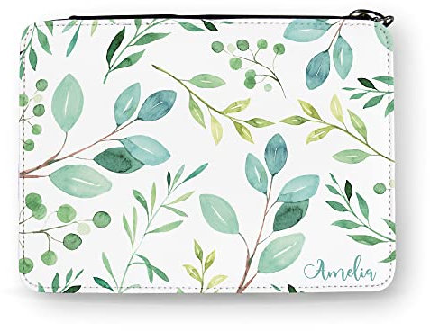 Wandtattoo Loft Gefüllte Federtasche Federmappe personalisiert Wunschname Geschenk Einschulung