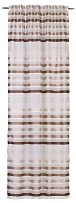 Gözze Ambiente Trendlife Dobson Vorhang verdeckte Schlaufe 140x245cm Farbe Schlamm
