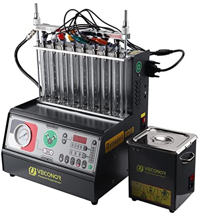 VECONOR 8 cylindres GDI PFI EFI Nettoyeur Injecteur de Carburant Testeur Machine