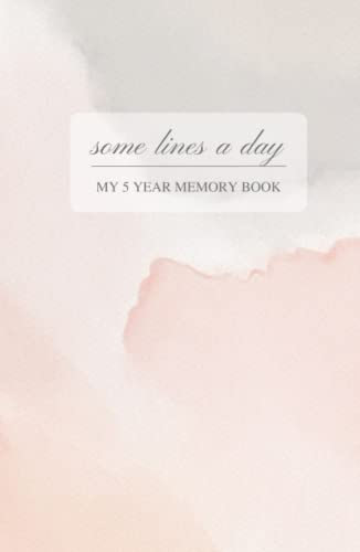 Minimalistisches 5 Jahres Tagebuch (Hardcover A5)