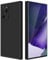 GiiYoon Cover per Samsung Galaxy Note 20 Ultra 5G Custodia in Silicone, Custodia Antiurto Case Sottile in Silicone TPU con Strato Interno in Fibra e Protezione della Fotocamera, Nero