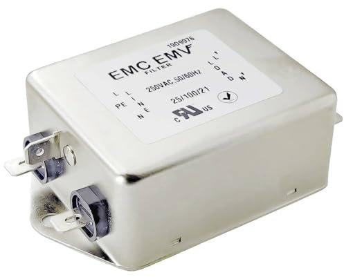 AKYGA EN2080-1-F Entstörfilter 1 A (L x B x H) 86 x 52 x 29 mm 1 St.